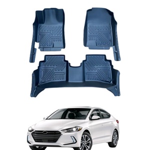 Tapete de Piso para Auto de Alta Calidad, 3D 5D, Protección para Todo Clima, Impermeable, para Hyundai Elantra - Product Image 1