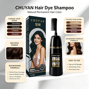 CHUYAN Professional Hair Dye Comb Scalp Protection Keratin Enriched for Beauty Parlor MSDS Tested Private Label - Product Image 1