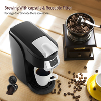 Machine à café à capsules individuelles, type mini, nouvelle usine, vente populaire, café moulu