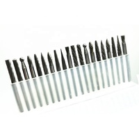 Meuleuse rotative en carbure de tungstène 3X3MM Outils abrasifs pour couteaux en acier et polissage pour meulage et polissage
