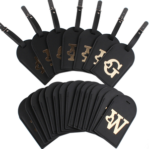 Biểu Tượng Tùy Chỉnh Thăng Hoa PU Da Hành Lý Tag Kim Loại Sang Trọng ID Thẻ Du Lịch Cho Vali Hành Lý Túi Xách Với Mô Hình Thư - Product Image 2