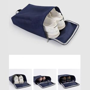 Bolsa de Almacenamiento de Zapatos Portátil, Lavable, de Viaje, Estilo Simple, Personalizada, a Prueba de Polvo, con Cordón, para Zapatos Deportivos - Product Image 3