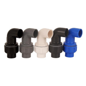 Raccords de tuyauterie d'aquarium en PVC 20 25 32 mm, coude de raccordement pour alimentation en eau, drainage, accessoire de trop-plein de réservoir, durable, circulaire, creux - Product Image 1