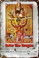 Échantillon Gratuit : Plaques Métalliques Vintage, Affiches de Films Classiques, Impression UV 20x30, Art Mural Personnalisé pour la Maison, la Cave du Homme, Artisanat, Cadeau, Plaques en Étain