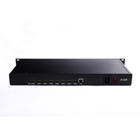 KUNUOMAGIC 1U Rack-mount 8 canaux H.264/H265/MPEG-4 AVC MJPEG Full HD 1080P Double flux Multi-protocoles Vidéo à faible débit