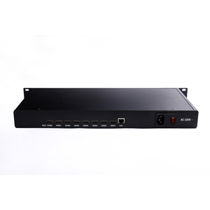 KUNUOMAGIC Encodeur vidéo multi-protocoles 1U en rack 8 canaux H.264/H.265/MPEG-4 AVC MJPEG Full HD 1080P pour métal - Product Image 1