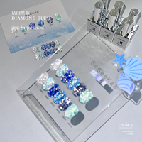 SEEKAA Kit de Gels Ongles Effet Diamant Brisé 6 Couleurs 2026 Nouvelle Collection Haute Qualité Tendance Non Toxique Gel UV pour Salon Vente en Gros ODM/OEM