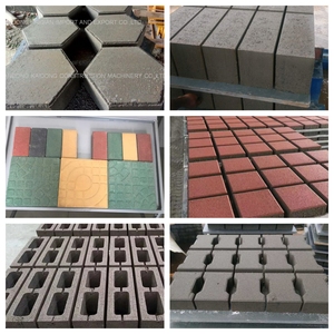 KAIDONG populer kapasitas tinggi 10-15 beton hidrolik pembuat blok berongga saling mengunci semen Paving bata Gearbox bantalan - Product Image 6