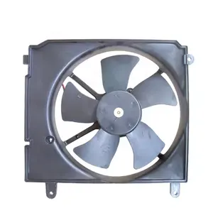 96183756 Auto parts car ac condenser Electric engine cooling radiator fan Assembly For Chevrolet Daewoo LANOS
