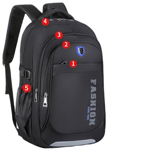 Venta al por mayor de marca de modelo superior barato de clase alta estudiante mochila escolar nuevo niño con patrón de letras elegante para uso diario - Product Image 1
