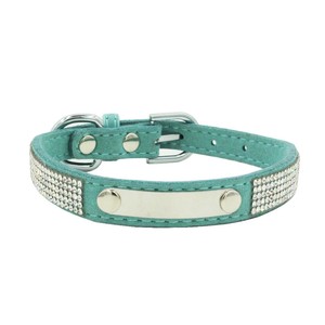 Holesale-<span class=keywords><strong>collar</strong></span> de cadena de perro grabado con placa de identificación, deslizante - Product Image 3
