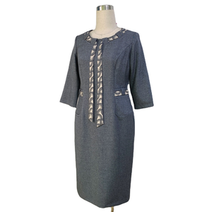 Nouvelle Arrivée Robe Formelle Grande Taille de Bureau Turque de Haute Qualité pour Femme, Tenue d'Église Droite ODM - Product Image 5
