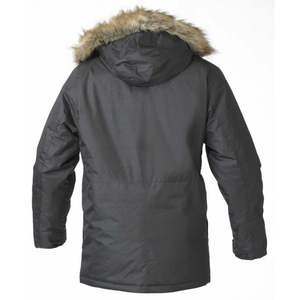 Fourniture d'usine OEM Manteau d'<span class=keywords><strong>hiver</strong></span> imperméable et respirant personnalisable à capuche Parkas pour hommes Veste avec grandes poches - Product Image 2