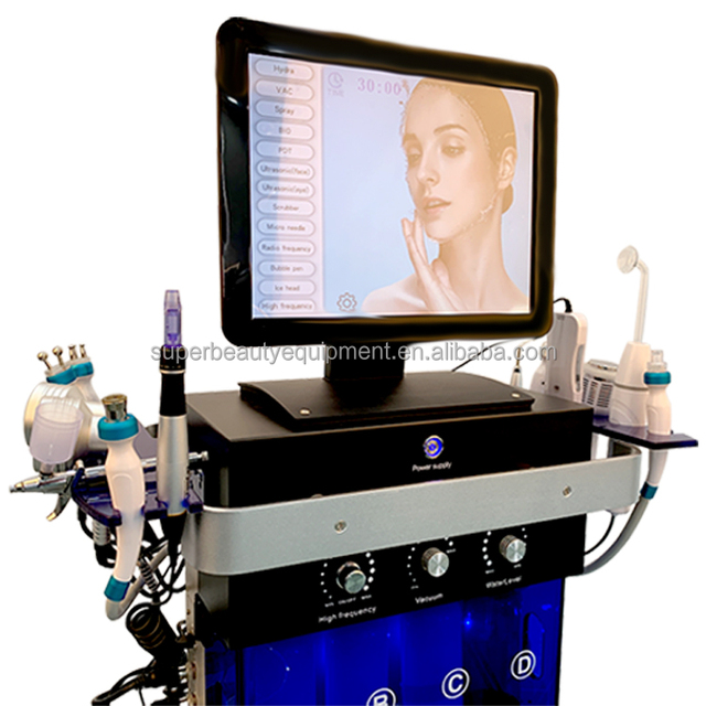 Hydro Aqua Facial Hydra Machine Facial Hydrodermabrasion Facial Machine Skin  Spa Equipment Hydra Beauty Machine