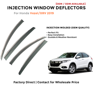 Déflecteurs de fenêtre latérale pare-pluie pour Toyota LC200 2008-2019 accessoires auto - Product Image 2