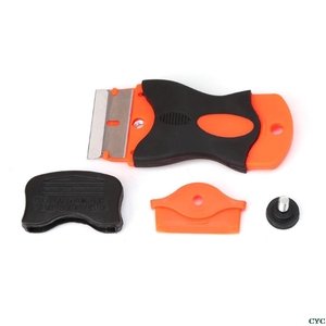 Raspador de hoja con mango de plástico, herramienta de tintado de ventana para horno de vidrio y cerámica, hoja de 1,57 pulgadas - Product Image 2