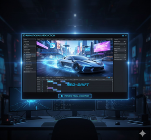 Service de production vidéo d'animations 3D sans lunettes, création de contenu pour écrans LED 3D sans lunettes - Product Image 4