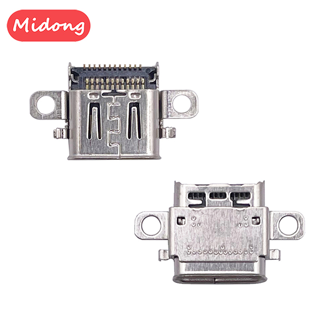 Midong Grade a Brand New Repair Parts USB Type C Charger Socket Replacement Charging Port for for OLED