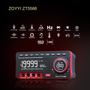 Multimètre numérique ZOYI ZT-5566 avec fonction haut-parleur intégrée - Product Image 4