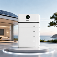 Batería Solar de Alto Voltaje SolarEast 400V 102Ah LiFePO4, Módulo de Batería Apilable para el Hogar, ESS IP66 para Sistemas Fuera de la Red/Conectados a la Red