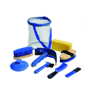 घोड़े की कमर की सफाई के लिए पॉलिएस्टर बैकपैक बैग सफाई के साथ घोड़े की सफाई के लिए तैयार - Product Image 5