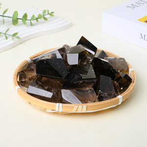 Wholesale Healing Gemstone Polished Irregular Smoky Quartz Freeform <b>Crystal</b> Freeform for Collection - Product Image 4