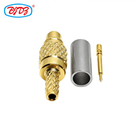 Connecteur RF Mâle Droit MMCX-J-1 50 Ohms pour Câbles Coaxiaux – Fourniture Directe Usine – En Stock