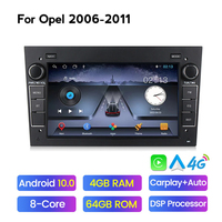Vidéo de voiture Android pour Opel Vauxhall Astra H G J Vectra Antara Zafira Corsa Vivaro Meriva Veda GPS Radio sans DVD