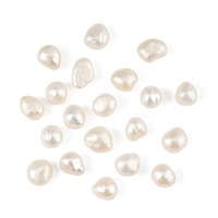 Vente chaude transfrontalière Perles de culture d'eau douce naturelles 7mm Perles irrégulières Perles nues DIY Accessoires de bijoux faits à la main