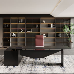 Escritorio de Oficina Inteligente, Ajustable Eléctricamente, Escritorio de Oficina de Pie, Escritorio Ejecutivo Moderno <span class=keywords><strong>en</strong></span> Forma de L de Madera - Product Image 2