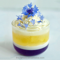 Fleurs de pissenlit bleu saphir séchées en vrac de Natural Apothecary, tisane, ingrédients pour pâtisserie et cocktails