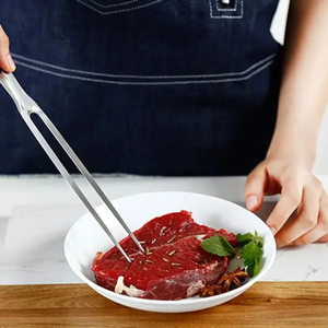 Forchetta da BBQ <span class=keywords><strong>in</strong></span> <span class=keywords><strong>acciaio</strong></span> inossidabile resistente, forchette da cucina per <span class=keywords><strong>Barbecue</strong></span> lunghe <span class=keywords><strong>in</strong></span> metallo, che serve, cucina, grigliare, forchetta per arrostire - Product Image 4