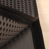 Tapis double couche en EVA pour animaux de compagnie, antidérapant et imperméable, accessoire de litière en nid d'abeille pour lit de chien, frottement des pieds.