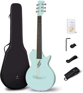 Guitare folk intelligente <span class=keywords><strong>Enya</strong></span> NOVA GO en fibre de carbone, modèle de voyage pour enfants débutants avec touche en fibre de carbone - Product Image 1