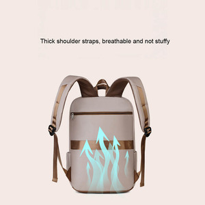 Women's Business <b>Backpack</b> Advanced Sense Eco-Friendly Portable Waterproof Polyester Large Capacity Multi-functional <b>Laptop</b> - Product Image 5