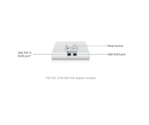 Ubiquiti U6 Mesh <span class=keywords><strong>Pro</strong></span> WiFi 6 Point d'accès 5.7Gbps Dual-Band PoE Powered Indoor/Outdoor Enterprise Mesh Networking GbE RJ45 Port - Product Image 4
