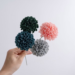 Flor Artificial de Diente de León Iluminada por la Luna, Rama Individual de Plástico, Decoraciones para Bodas, Estilo Ins Transfronterizo - Product Image 2
