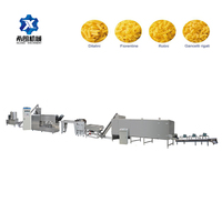 Machine à extruder les pâtes et macaronis la plus vendue / Ligne de production de nouilles de riz de diverses formes pour soupes, pizzas et salades