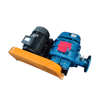 Souffleur Roots électrique haute pression pour charbon en poudre, cendres volantes, soja, maïs - Moteur AC en fonte haute efficacité OEM