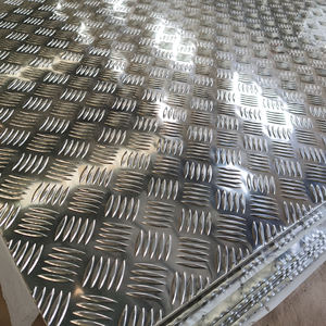 Premium SS Cheqed Sheet 316 304L Flat Checker Metal Embossed Non-Slip <b>Stainless</b> <b>Steel</b> Sheets - Product Image 1