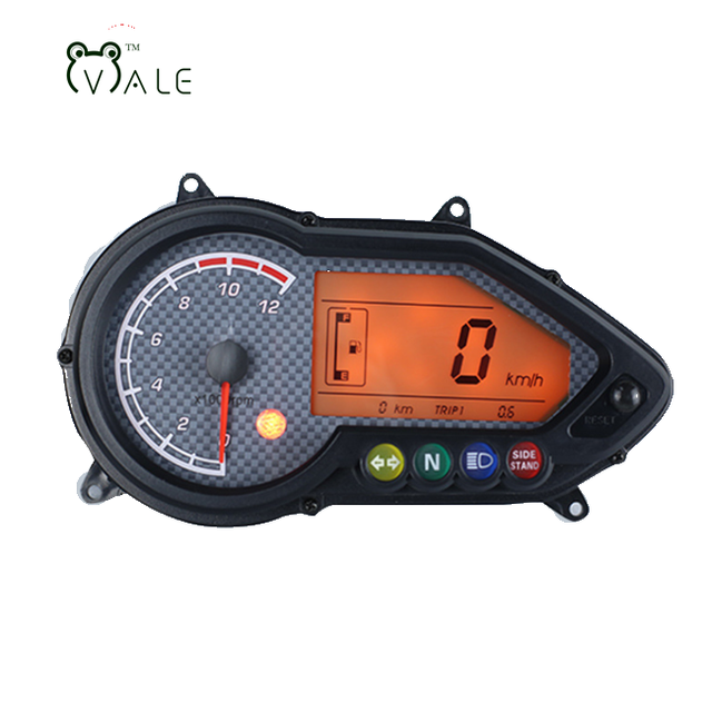 High Quality Electric Motorcycle LCD Speedometer