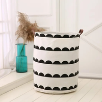 Panier de rangement pliable pour linge, en tissu, grande capacité, imperméable, écologique, durable, personnalisable, pour la maison
