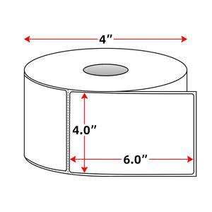 Étiquettes thermiques directes 4 x 6 (100 x 150 mm) – 500 pièces/rouleau (pliées en accordéon) – Vente en gros – Personnalisables pour l'expédition - Product Image 5