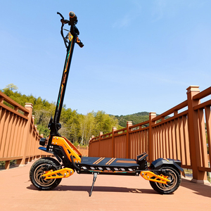 สกู๊ตเตอร์มอเตอร์คู่ความเร็วสูง |   อะลูมิเนียมแบบถอดได้ 52V 20.8Ah ความเร็ว 70 กม./ชม. พับได้ กันน้ำ DT10 มอเตอร์คู่ความเร็วสูง - Product Image 5