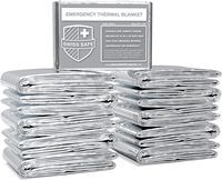 Sac de survie réfléchissant et chaud, couverture de sauvetage, équipement de randonnée, feuille d'aluminium, camping, randonnée, certifié CE