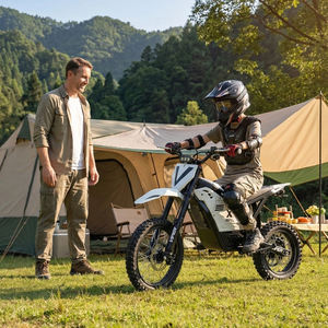 LISTO PARA ENVIAR: Motocicleta Eléctrica Todoterreno E-Ride Pro VIPCOO H2 48V 23AH, Lista para Exportación, Almacén en Reino Unido, UE, EE. UU. y Brasil - Product Image 4