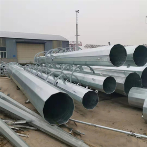 Postes <span class=keywords><strong>de</strong></span> Acero Cónicos para Tráfico, Personalizados en China, <span class=keywords><strong>de</strong></span> 6M, 8M, 10M y 12M - Product Image 6