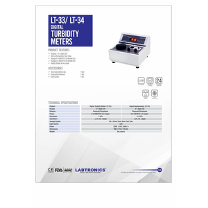 เครื่องวัดความขุ่นแบบดิจิทัล เครื่องทดสอบคุณภาพน้ำ ประเภทสินค้า - Product Image 1
