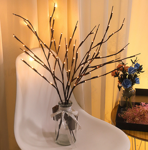 DIY Willow <strong>Twig</strong> Artificial Tree <strong>With</strong> 20 Led <strong>Lights</strong> 30'' Warm White Battery Operated Led Branch <strong>Light</strong> for Vase Room Christmas - Product Image 4