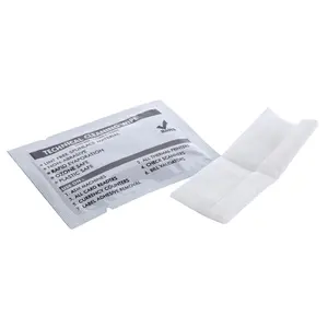 A5021 testina di stampa Wet IPA carte di pulizia, tamponi e salviette per Evolis Kit di pulizia